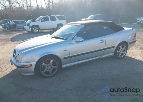 2001 Mercedes-Benz Clk 430 from USA, damaged, VIN WDBLK70G81T082555